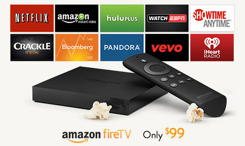 Amazon เปิดตัวกล่องทีวี Fire TV 99 ดอลลาร์ ดูวิดีโอจุใจ พร้อม Game Pad