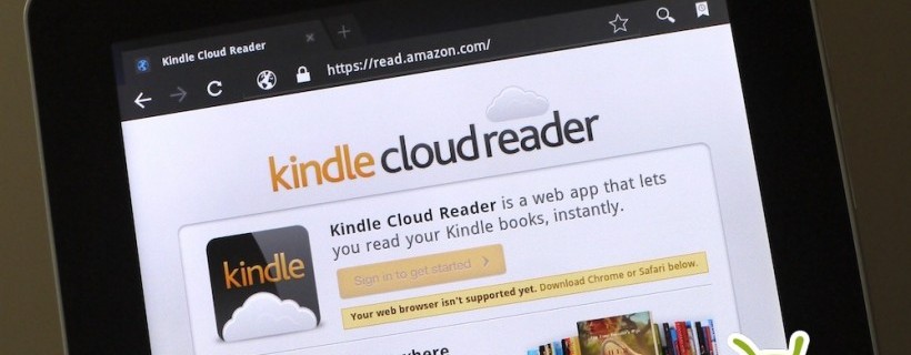Amazon ให้บริการ Kindle Cloud Reader ฟรีในอินเดีย